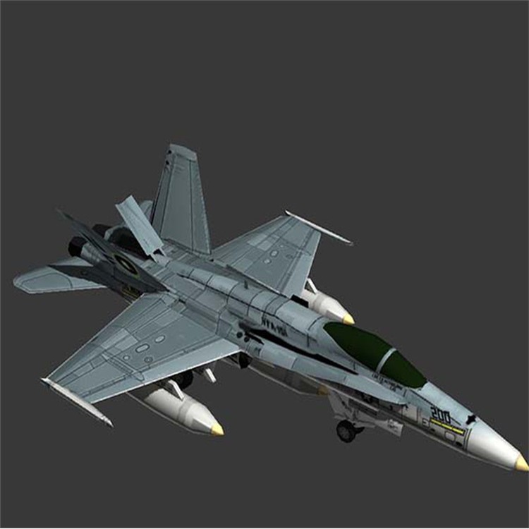 马尔康3D舰载战斗机模型