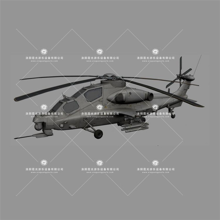 马尔康武装直升机3D模型